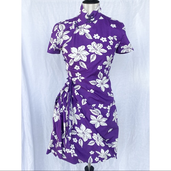 Vintage Dresses & Skirts - VINTAGE OOAK Made in Italy Chenogasm Sarong Dress